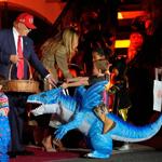Trump hosts White House Halloween bash with superheroes and presidential lookalikes amid shutdown