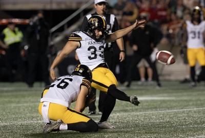 Hamilton Tiger-Cats sign ɫֱ kicker Liegghio to extension