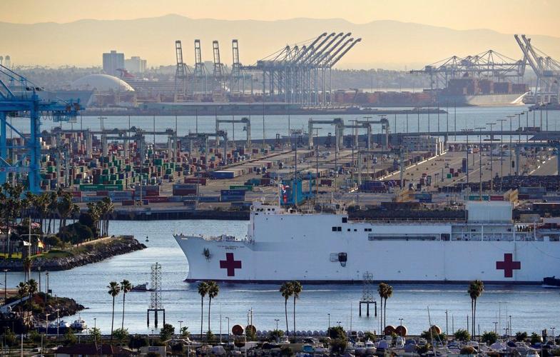 Trump cites health care issues in Greenland saying he's sending a hospital ship. His claims are off