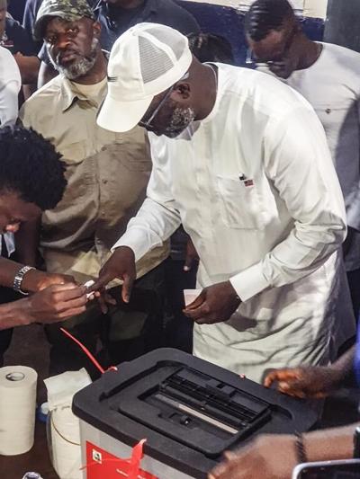 Liberian President George Weah concedes defeat after provisional results show challenger won runoff