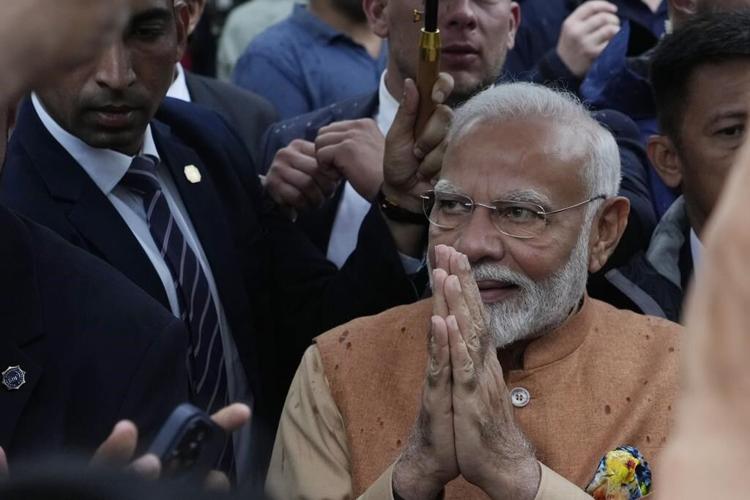 India's Modi holds security and trade talks with Poland's leaders en route to war-torn Ukraine