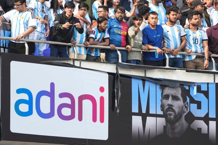 Messi's tour of India gets off to chaotic start as angry fans storm field