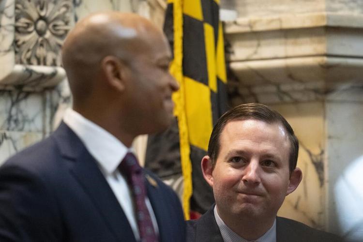 Maryland Gov. Wes Moore emphasizes public service in speech
