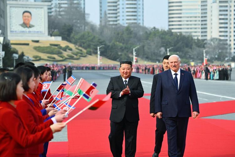 North Korea, Belarus leaders meet in Pyongyang, sign friendship treaty