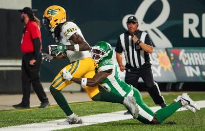 CFL fines Saskatchewan's Campbell for hit on Edmonton quarterback Cody Fajardo