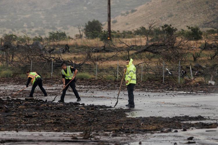 Tropical Storm Lala rakes Hawaii with high winds and rain without making landfall