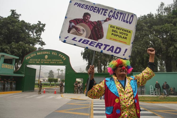 Former Peruvian President Pedro Castillo sentenced for conspiracy