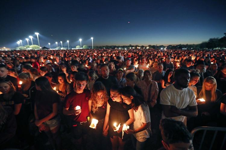 Students from 2 Florida shootings demand the governor reject a law to lower the gun purchasing age