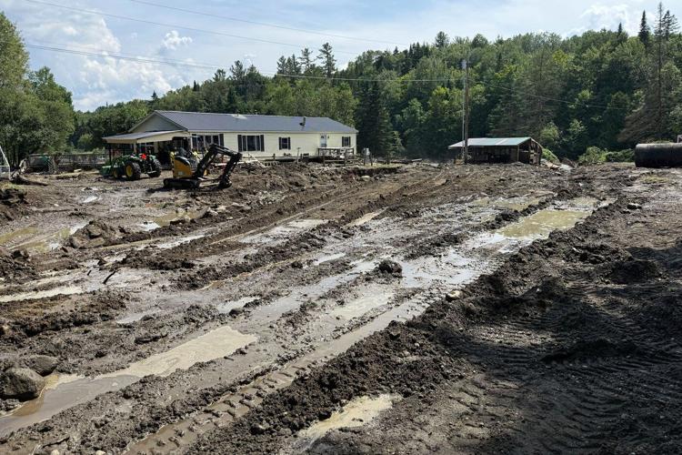 Flash floods once again hit Vermont, damaging homes and roads