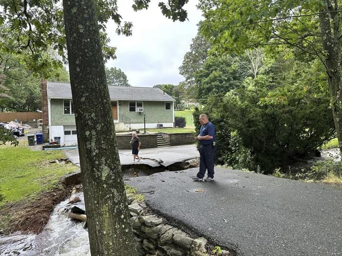 Rain-soaked New England hit by likely tornado amid wild weather ahead of Hurricane Lee's arrival