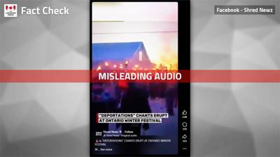 Fact File: Video from Ontario winter festival misrepresented as anti-immigration march