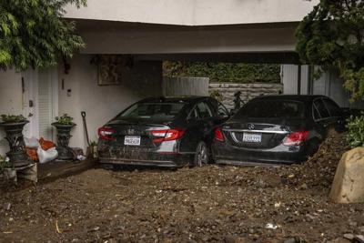 Mud and debris are flowing down hillsides across California. What causes the slides?