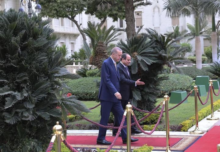 Leaders of Turkey and Egypt unite in efforts to stop Israel's looming offensive in Gaza's Rafah