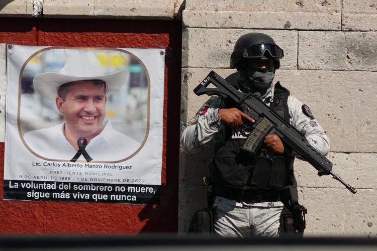 Authorities arrest 7 bodyguards in connection with a Mexican mayor's assassination