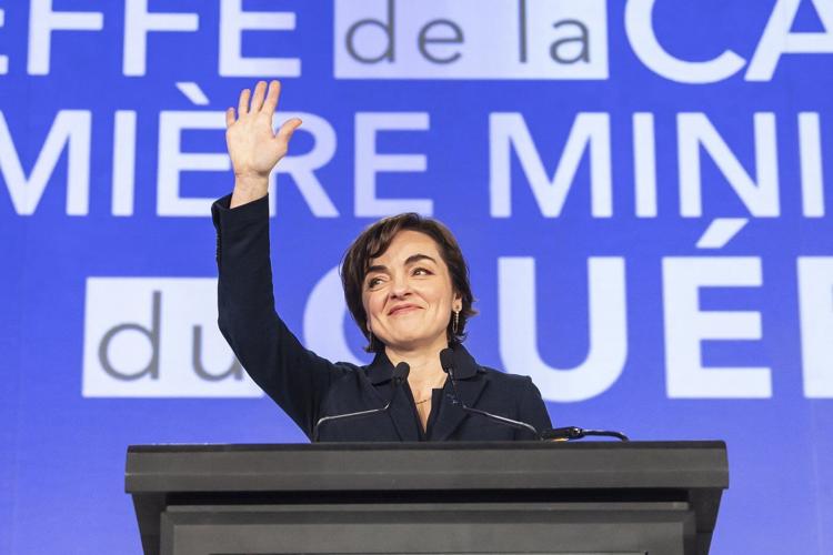 Élue cheffe de la CAQ, Christine Fréchette devient première ministre du Québec