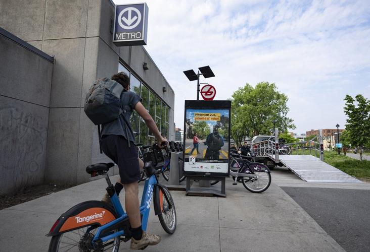 Montreal transit strike leads to record numbers on city bike paths