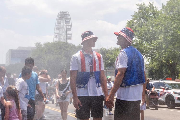 Extreme heat bears down as America 250 celebrations ramp up. Trump heads to Mount Rushmore