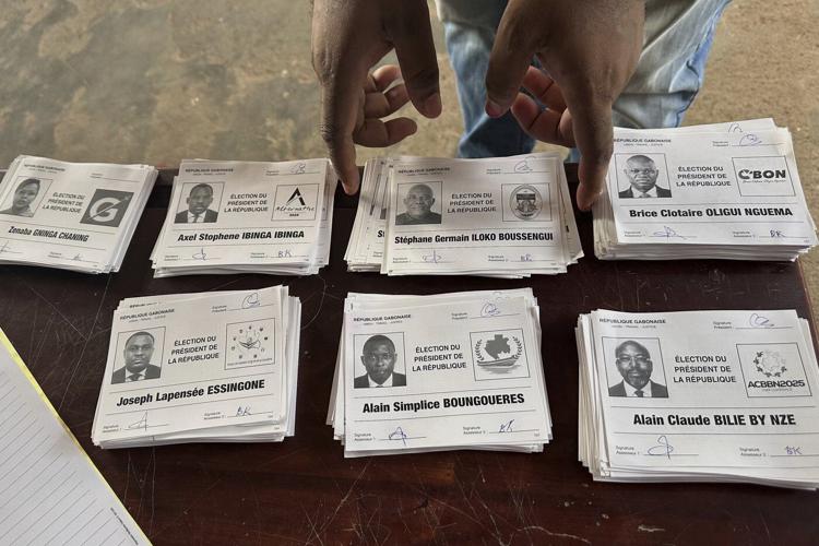 The loser of Gabon's first presidential election since a 2023 military coup criticizes the result