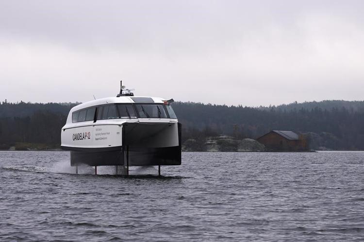 A Swedish hydrofoil ferry seeks to electrify the waterways