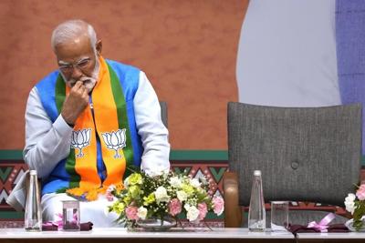 Modi is accused of using hate speech for calling Muslims 'infiltrators' at an Indian election rally