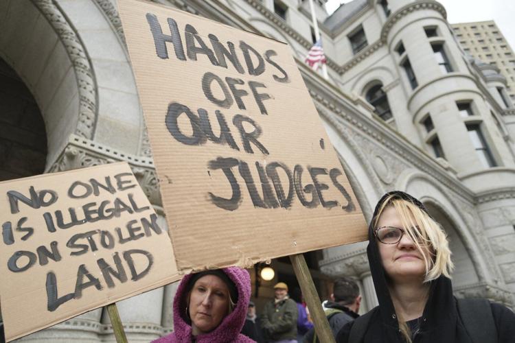Wisconsin judge argues prosecutors can't charge her with helping a man evade immigration agents