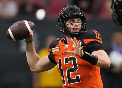 Kansas City Chiefs latest NFL team to take a look at B.C. Lions quarterback Rourke
