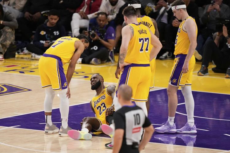 Injuries are becoming the story of the NBA playoffs. And not even the game's stars are safe