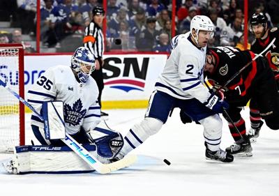 Samsonov frustrates Senators as Leafs win 3-0