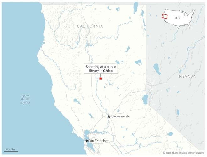 A shooter kills 2 at a Northern California library and an 18-year-old suspect is arrested