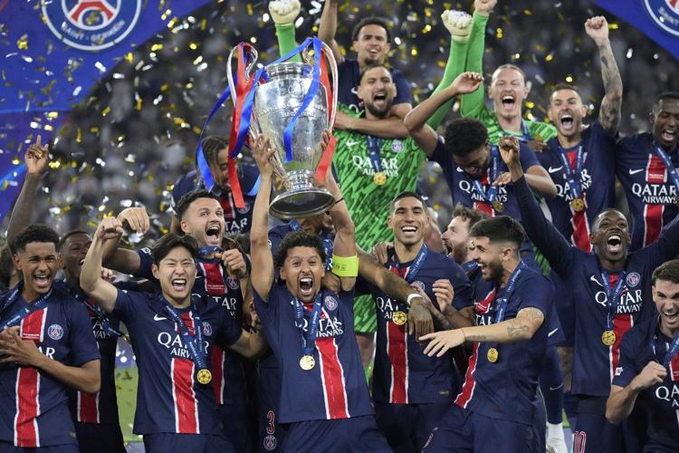 Paris Saint-Germain routs Inter Milan to win the Champions League for the first time