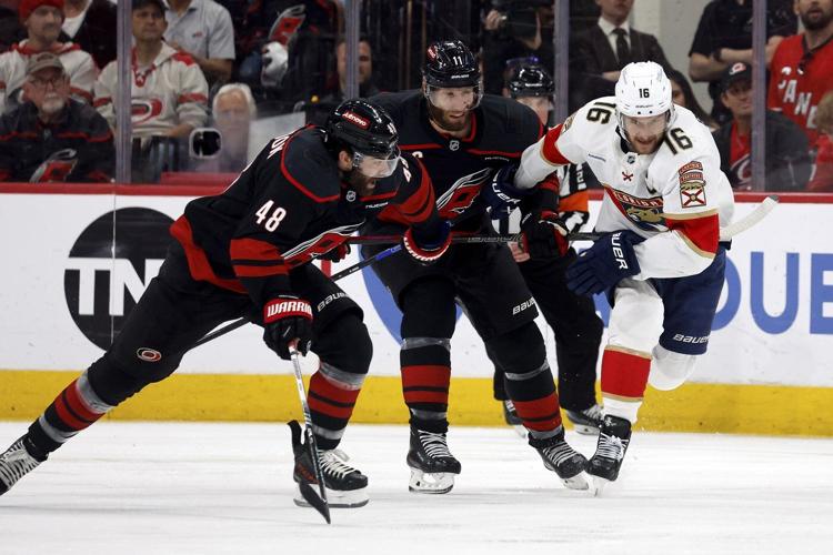 Bennett, Verhaeghe help Panthers roll past Hurricanes 5-0, take 2-0 lead in Eastern final