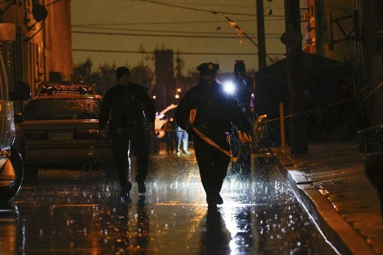 Police say some 70 bullets fired in North Philadelphia shooting that left 2 dead, 5 wounded