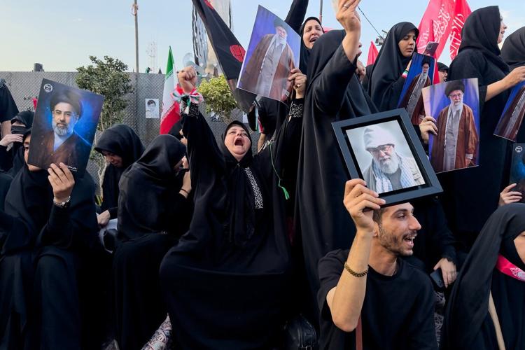 Iran begins a procession through Tehran for Supreme Leader Ayatollah Ali Khamenei's funeral