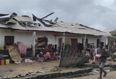Weakened Cyclone Freddy batters Madagascar, killing 4