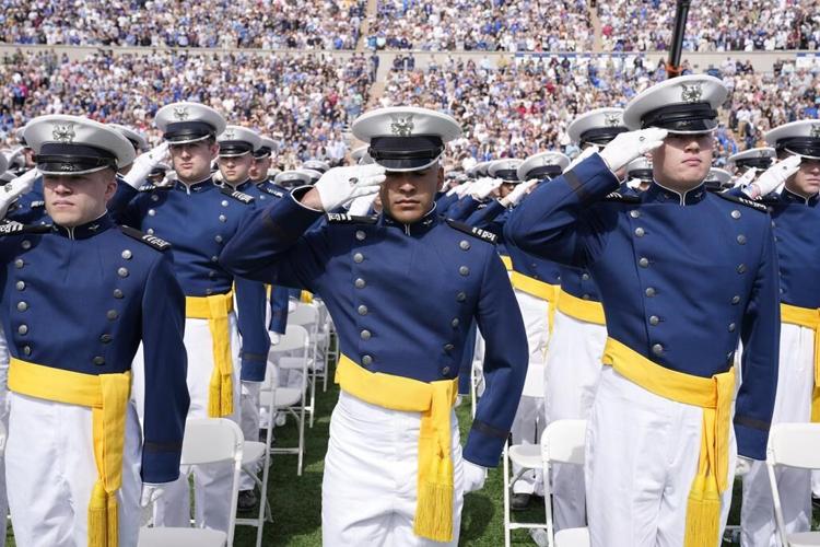 Biden tells US Air Force Academy graduates their leadership needed in increasingly confusing world