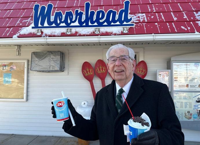 People line up for ice cream treats every March 1 at this Minnesota Dairy Queen. Why? It's tradition
