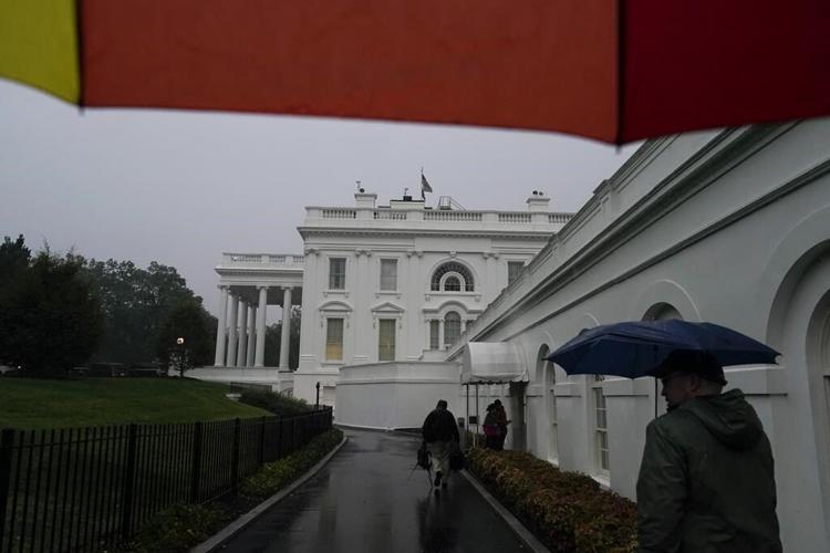 Thousands of flight cancelations and power outages as strong storms move into DC area