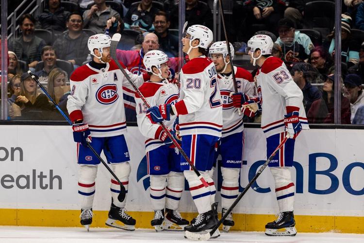 Caufield sets Canadiens record with 11th career OT goal to beat Kraken 4-3 after 3rd period collapse