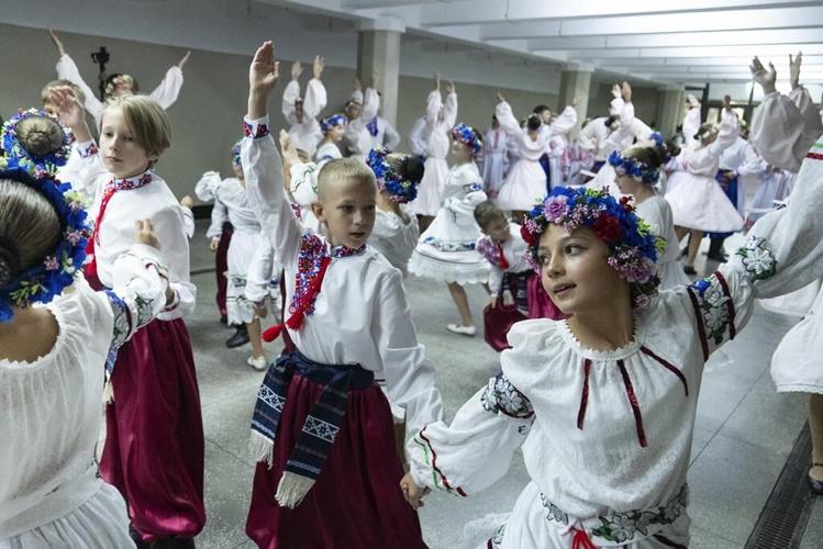 It's joy mixed with sorrow as Ukrainian children go back to school in the midst of war