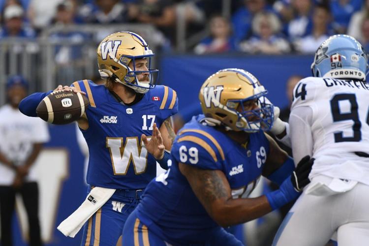 Bombers head to Calgary looking to avenge early losses to Stampeders