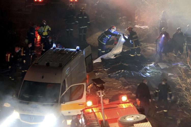 Greece's worst-ever rail crash kills dozens, crushes cars