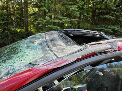 Driver in crash with plane in northern B.C. says he 'shouldn't be here'