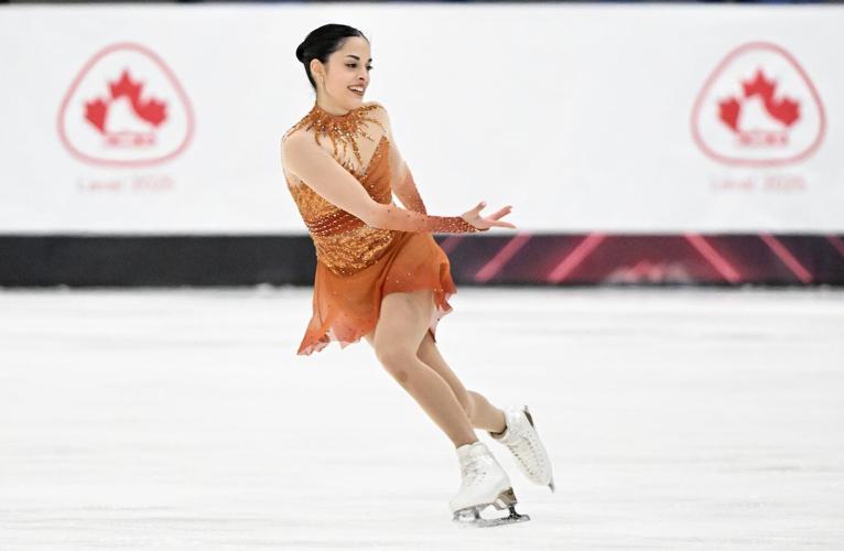 Madeline Schizas leads after short program at ��ɫtv figure skating championships