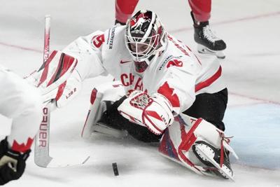 Canada edges Slovakia 2-1 in shootout to remain unbeaten at world hockey championship