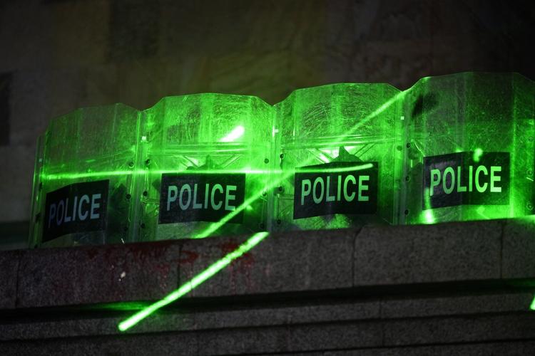 Demonstrators in Georgia again converge on parliament after the country's EU bid was suspended