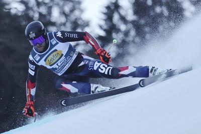 Swiss ski star Marco Odermatt dominates World Cup super-G to match Bode Miller's tally of 33 wins