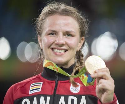 Canadian wrestler Erica Wiebe, an Olympic gold medallist, announces retirement