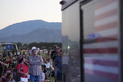 Man with loaded gun arrested at checkpoint near Donald Trump's weekend rally in Southern California
