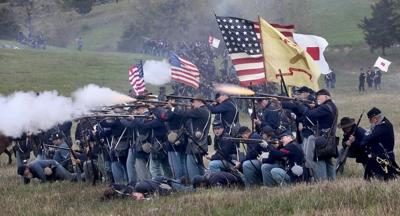 Trial set for re-enactor charged with leaving pipe bomb