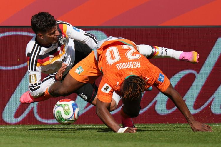Undav scores pair, including stoppage-time winner, as Germany tops Ivory Coast 2-1